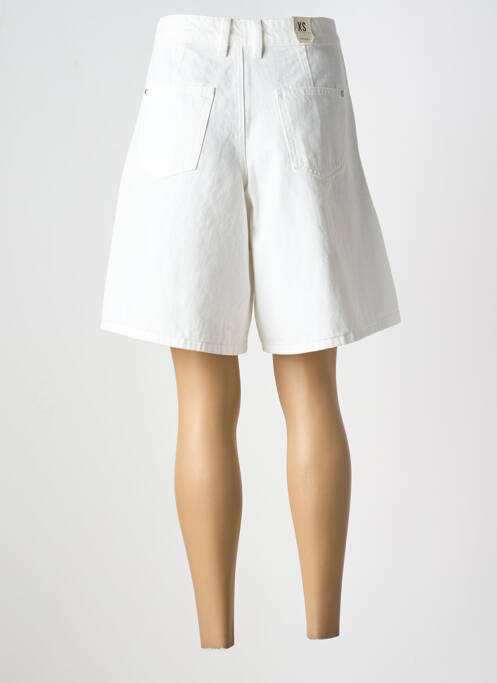 Bermuda blanc GIOYA & CO pour femme