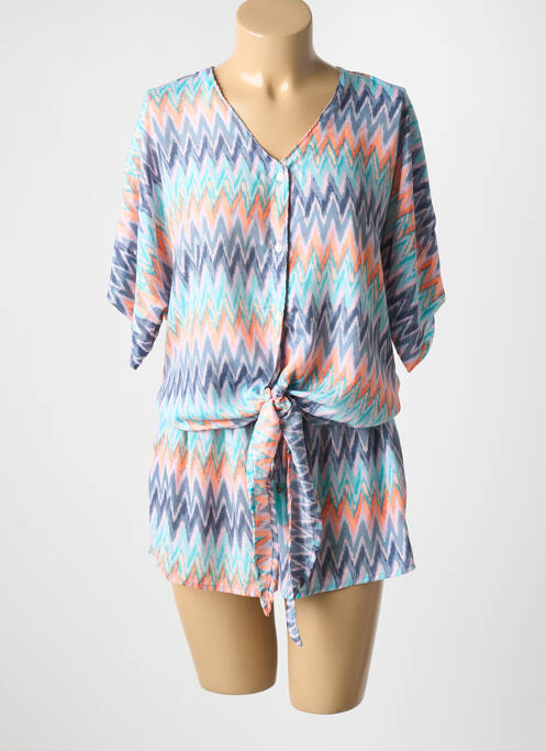 Ensemble pantalon bleu GOLD&SILVER PARIS pour femme