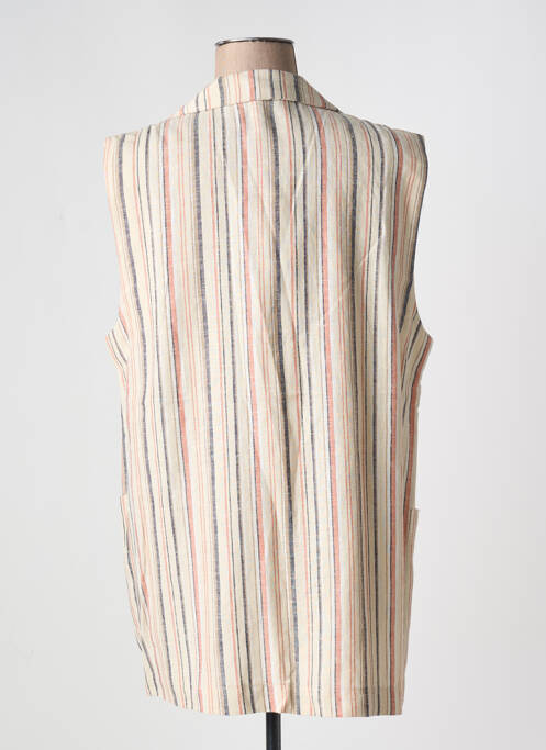 Gilet sans manche beige SCARLET ROOS femme