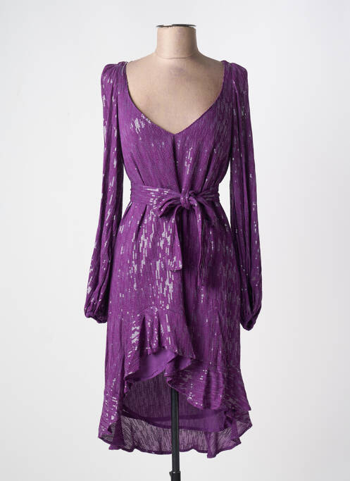 Robe courte violet SUNDRESS pour femme