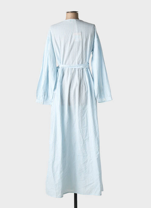 Robe longue bleu CORNER pour femme