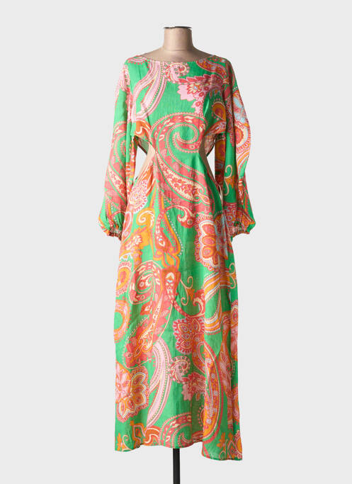 Robe longue orange SUNDRESS pour femme