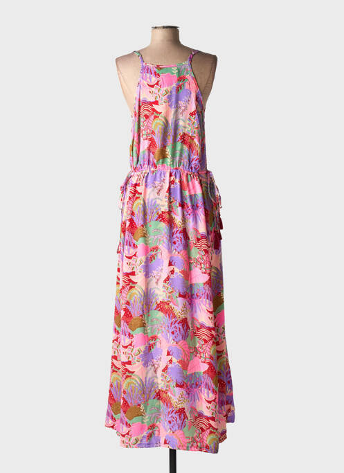 Robe longue rose GOLD&SILVER PARIS femme