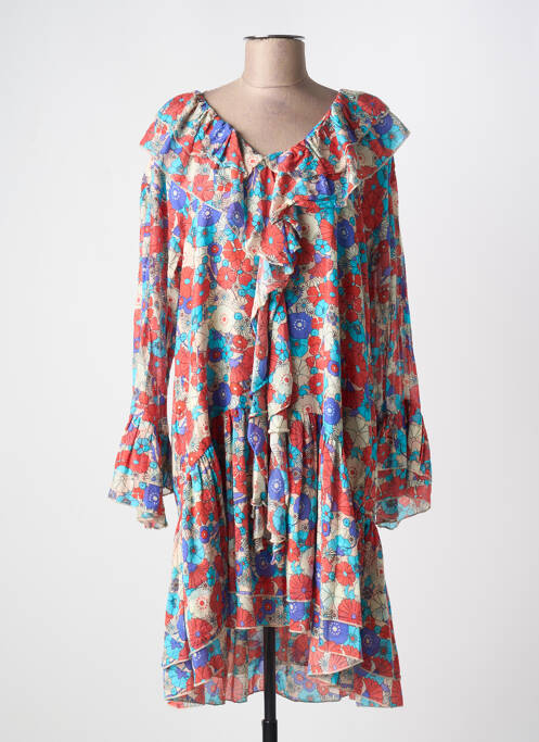 Robe mi-longue bleu BANDITAS FROM MARSEILLE pour femme