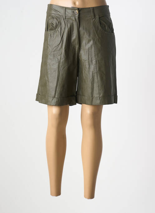 Short vert BANDITAS FROM MARSEILLE pour femme