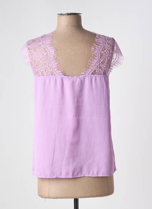 Top violet EXQUISS'S pour femme