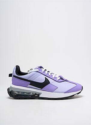 Baskets bout rond talon de 4 à 6cm violet NIKE femme