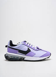 Baskets bout rond talon de 4 à 6cm violet NIKE femme
