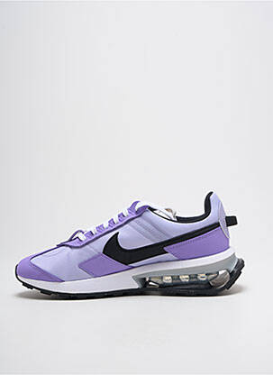 Baskets bout rond talon de 4 à 6cm violet NIKE femme