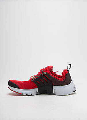 Baskets bout rond bout rond rouge NIKE unisexe