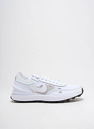 Baskets bout rond talon plat jusqu'à 3cm blanc NIKE femme