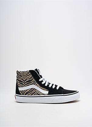 Baskets bout rond bout rond noir VANS unisexe