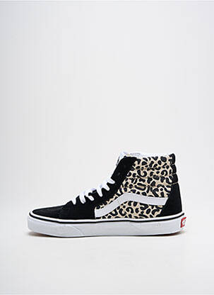 Baskets bout rond bout rond noir VANS unisexe