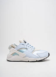 Baskets tissage satiné talon de 4 à 6cm bleu NIKE femme