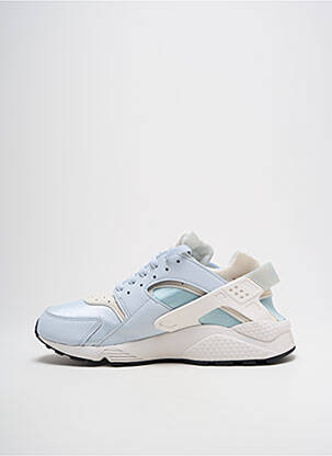 Baskets tissage satiné talon de 4 à 6cm bleu NIKE femme