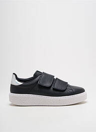 Baskets matière lisse talon plat jusqu'à 3cm noir VICTORIA femme