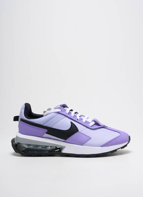 Baskets bout rond talon de 4 à 6cm violet NIKE femme
