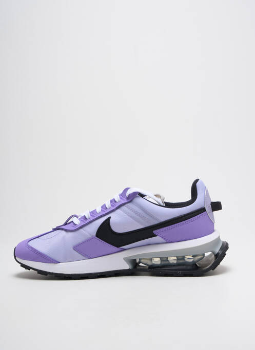 Baskets bout rond talon de 4 à 6cm violet NIKE femme
