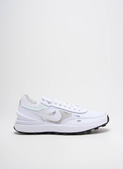 Baskets bout rond talon plat jusqu'à 3cm blanc NIKE femme