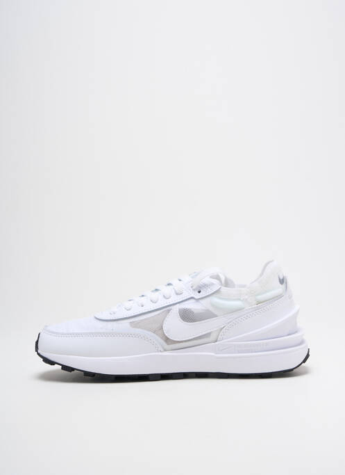 Baskets bout rond talon plat jusqu'à 3cm blanc NIKE femme