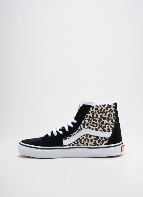 Baskets bout rond bout rond noir VANS unisexe