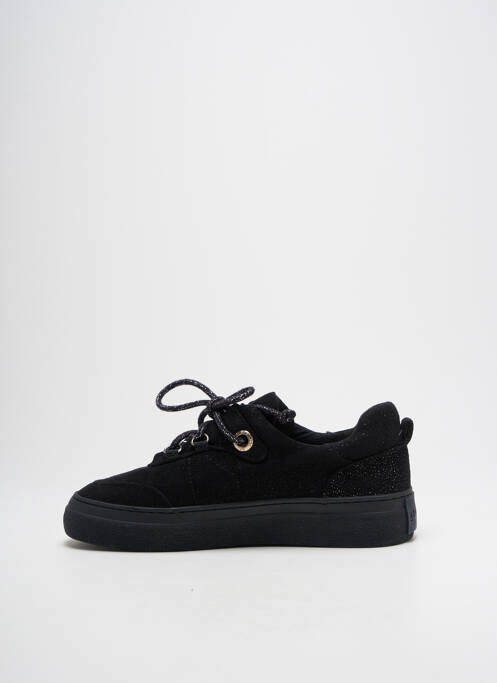 Baskets tissage tissage pailleté talon plat jusqu'à 3cm noir ARMISTICE femme
