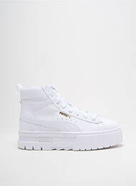 Baskets plateforme talon de 4 à 6cm blanc PUMA femme