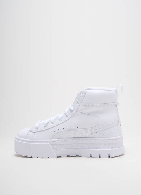Baskets plateforme talon de 4 à 6cm blanc PUMA femme