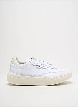 Baskets bout rond talon de 4 à 6cm blanc ADIDAS femme