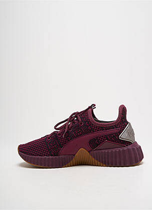 Baskets bout rond talon de 4 à 6cm violet PUMA femme