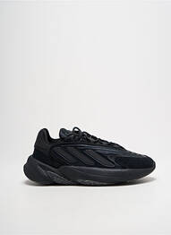 Baskets tissage satiné talon de 4 à 6cm noir ADIDAS femme