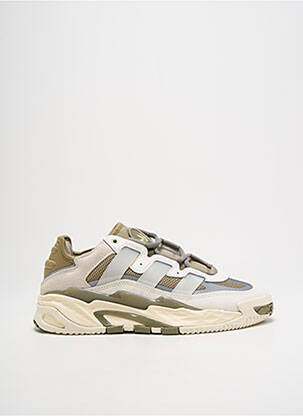 Baskets bout rond bout rond vert ADIDAS homme