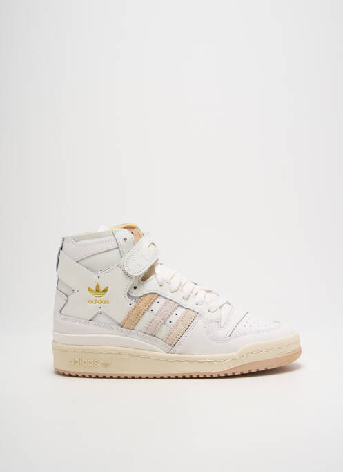 Baskets bout rond bout rond blanc ADIDAS unisexe