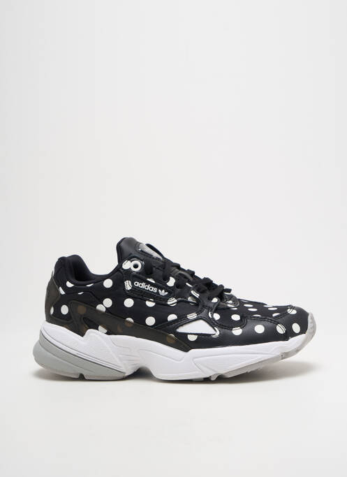 Baskets bout rond talon de 4 à 6cm noir ADIDAS femme