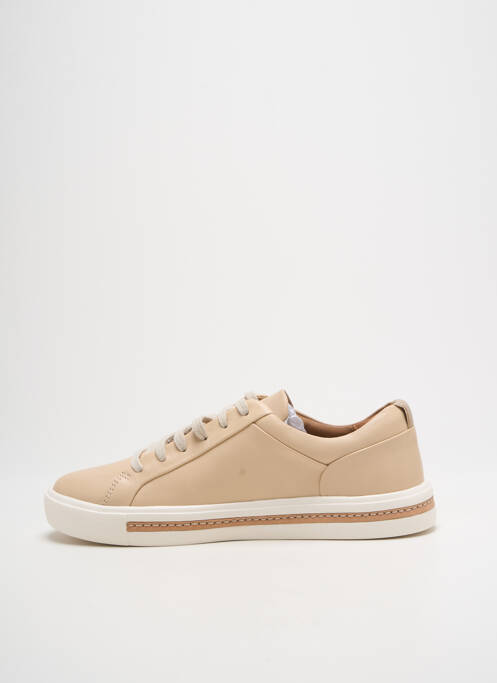 Baskets beige CLARKS femme