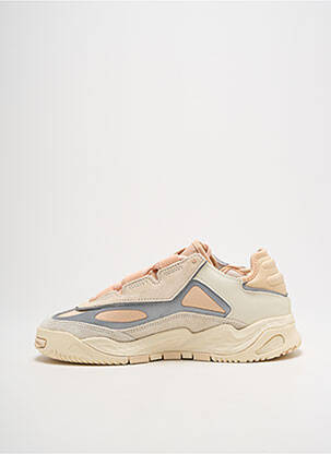 Baskets bout rond talon plat jusqu'à 3cm beige ADIDAS femme