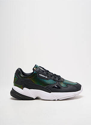 Baskets matière lisse talon de 4 à 6cm noir ADIDAS femme