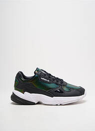 Baskets matière lisse talon de 4 à 6cm noir ADIDAS femme