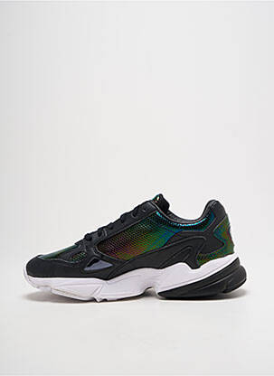 Baskets matière lisse talon de 4 à 6cm noir ADIDAS femme