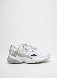 Baskets bout rond talon de 4 à 6cm blanc ADIDAS femme