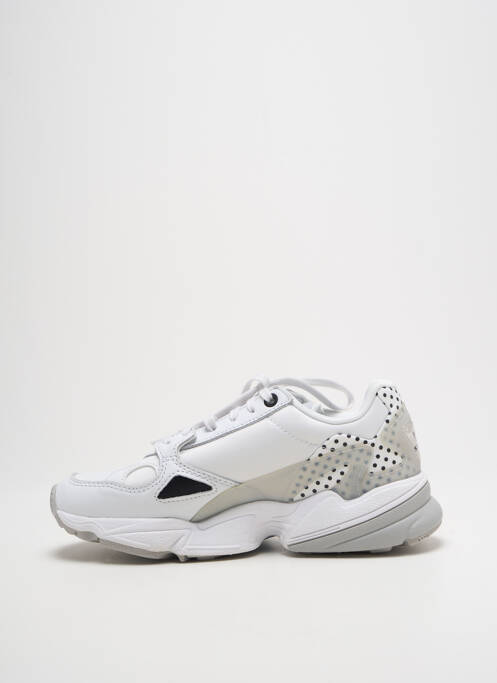 Baskets bout rond talon de 4 à 6cm blanc ADIDAS femme