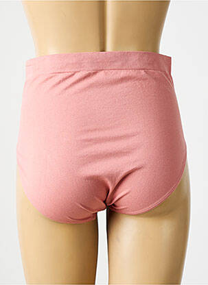 Culotte haute micro fibres rose clair STV femme