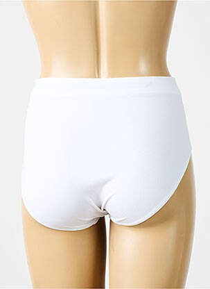 Culotte haute micro fibres blanc STV femme