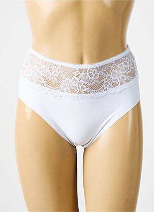 Culotte haute blanc ROSA JUNIO femme