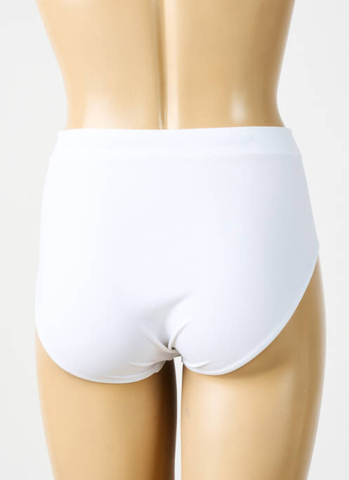Culotte haute micro fibres blanc STV femme