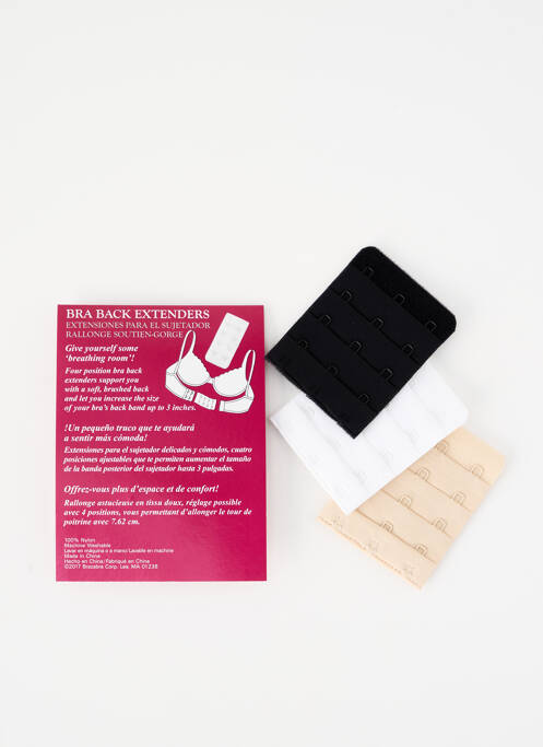 Accessoire lingerie noir BRAZA femme