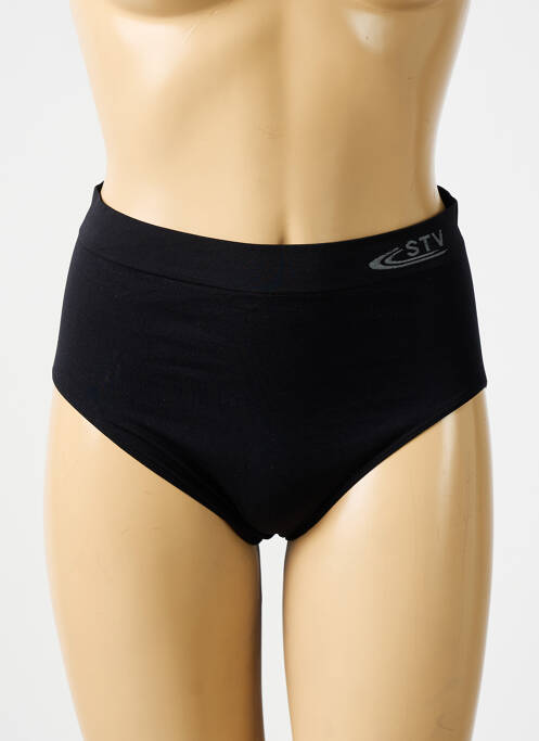 Culotte haute noir STV femme