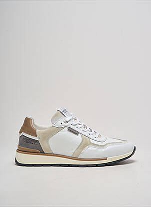 Baskets fermeture lacets talon aiguille blanc REDSKINS homme
