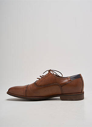 Derbies bout pointu chiquet marron LE FORMIER homme