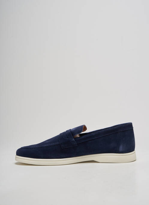 Mocassins bleu IZAC pour homme